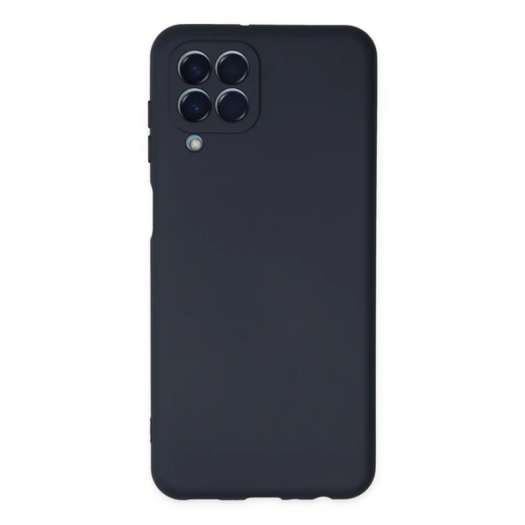 Samsung Galaxy M33 Kılıf Nano İçi Kadife Silikon - Lacivert ürün görseli 1