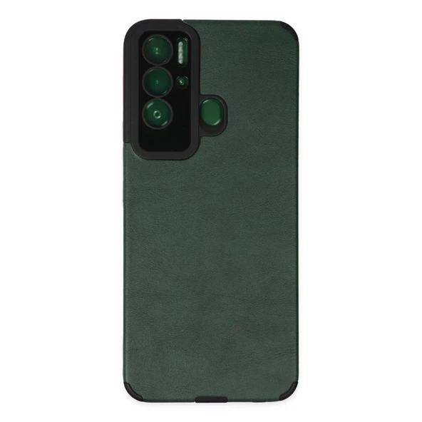 Tecno Pova Neo Kılıf Loop Deri Silikon - Yeşil ürün görseli 1