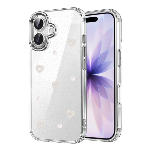 Apple İphone 17 Fiyonk Desenli Kapak - Desen 10 ürün görseli 1