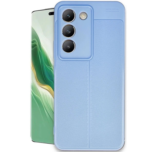 Vivo V30 Lite 4g Kılıf Auto Focus Kapak - Mavi ürün görseli 1