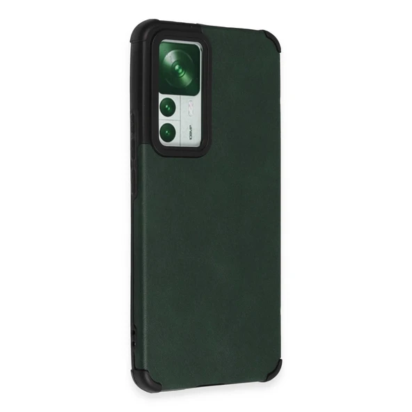 Xiaomi Mi 12t Kılıf Loop Deri Silikon - Yeşil - Resim 2
