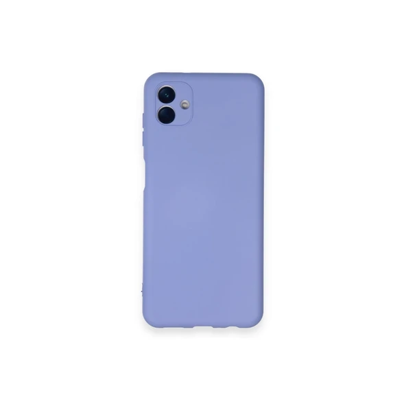 Samsung Galaxy A04 Kılıf Nano İçi Kadife Silikon - Lila ürün görseli 1