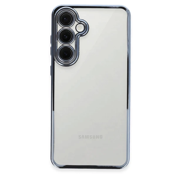 Samsung Galaxy S24 Fe Kılıf Razer Lensli Silikon - Lacivert ürün görseli 1