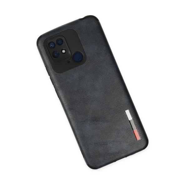 Xiaomi Redmi 10c Kılıf Loop Deri Silikon - Lacivert - Resim 2