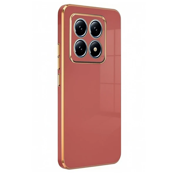 Xiaomi Mi 14t Pro Volet Silikon - Kırmızı ürün görseli 1