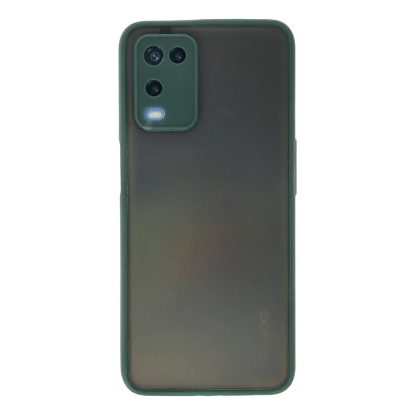 Oppo A54 4g Kılıf Montreal Silikon Kapak - Yeşil ürün görseli 1