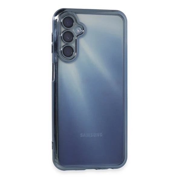 Samsung Galaxy A35 5g Kılıf Razer Lensli Silikon - Açık Mavi ürün görseli 1