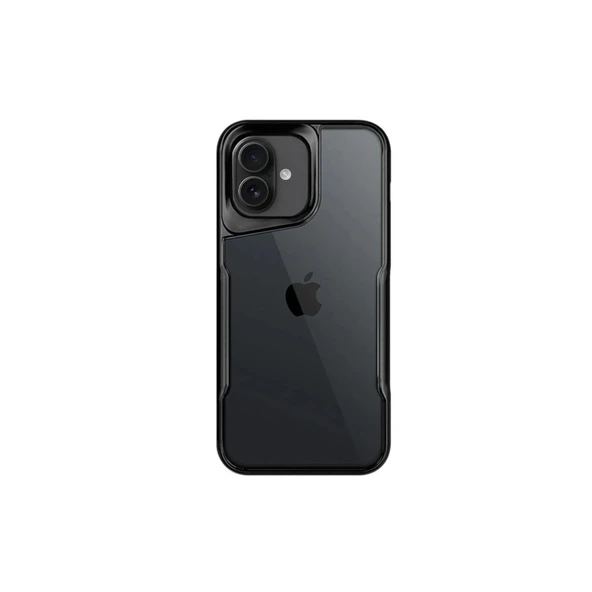 Apple İphone 16 Plus Kılıf Boyi Silikon Kapak - Siyah ürün görseli 1