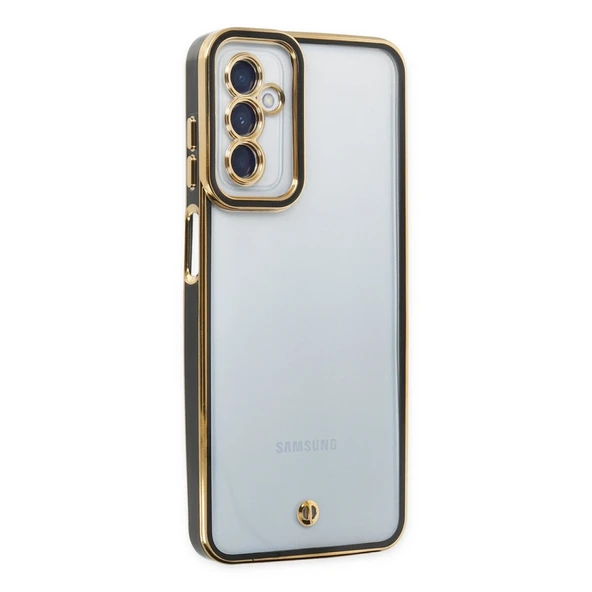 Samsung Galaxy M23 Kılıf Liva Lens Silikon - Siyah ürün görseli 1