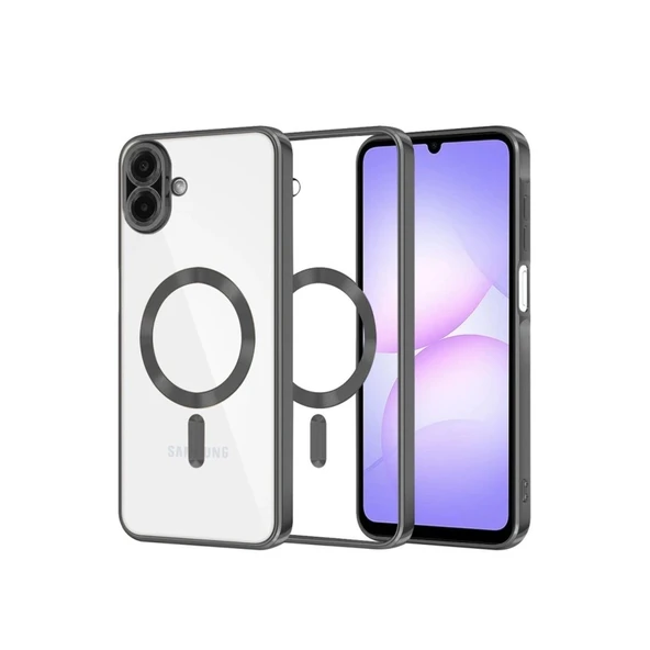 Samsung Galaxy A07 4g Kross Magneticsafe Kapak - Siyah ürün görseli 1