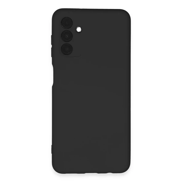 Samsung Galaxy A24 4g Kılıf Nano İçi Kadife Silikon - Siyah ürün görseli 1