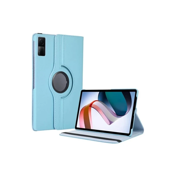 Xiaomi Redmi Pad Se 4g Kılıf 360 Tablet Deri Kılıf - Turkuaz ürün görseli 1