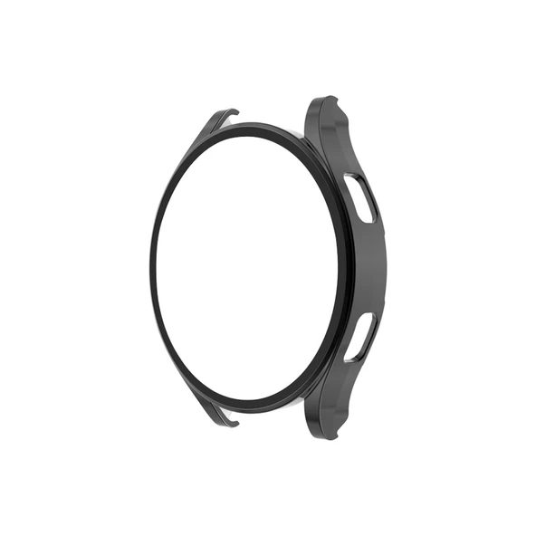 Watch 5 Pro 45mm Wall Camlı Kasa Ekran Koruyucu - Siyah ürün görseli 1
