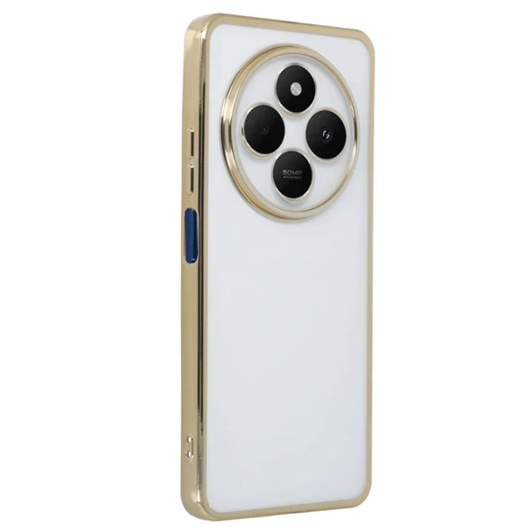Xiaomi Redmi 14c Kılıf Razer Lensli Silikon - Gold ürün görseli 1