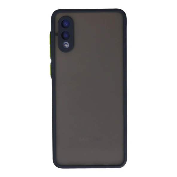 Samsung Galaxy A02 Kılıf Montreal Silikon Kapak - Lacivert ürün görseli 1