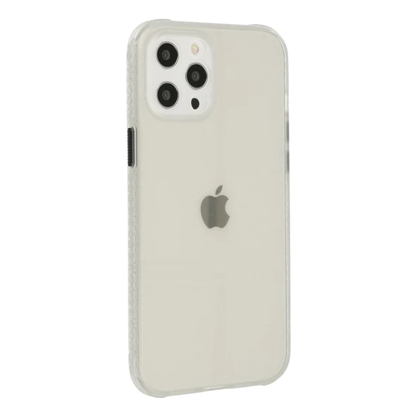 Apple İphone 12 Pro Kılıf Miami Şeffaf Silikon - Şeffaf - Resim 3