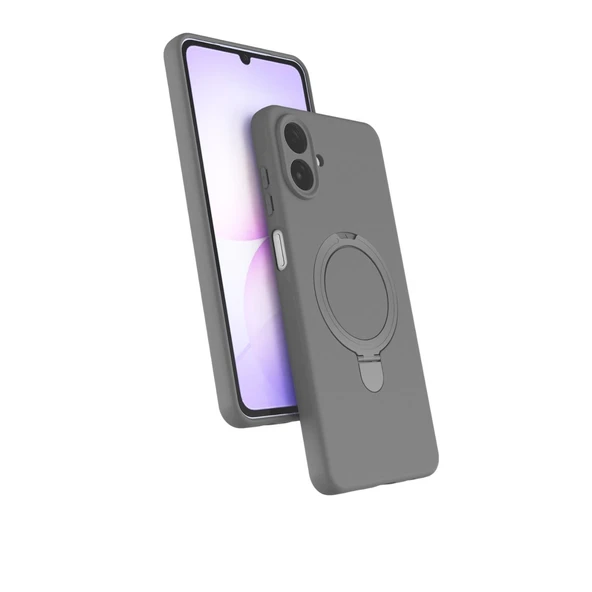 Samsung Galaxy A07 4g Regal Magsafe Standlı Kapak - Titan Gri ürün görseli 1