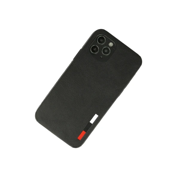 Apple İphone 11 Pro Kılıf Loop Deri Silikon - Siyah - Resim 2