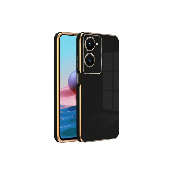Vivo Y18 Kılıf Volet Silikon - Siyah ürün görseli 1