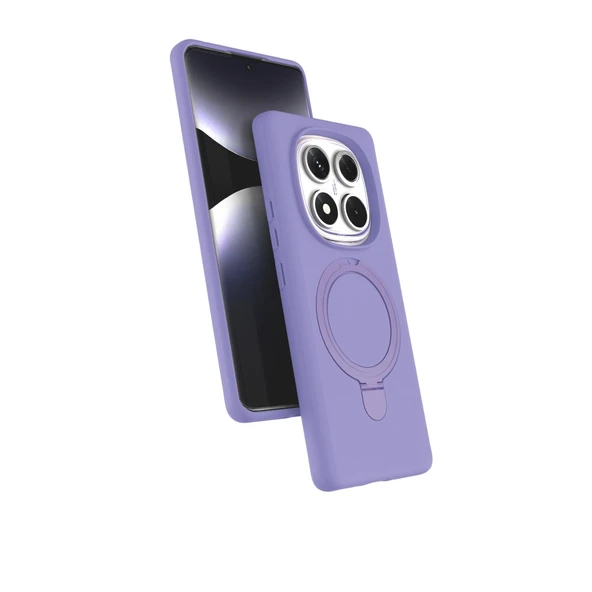 Xiaomi Redmi Note 14 Pro 4g Regal Magsafe Standlı Kapak - Lila ürün görseli 1
