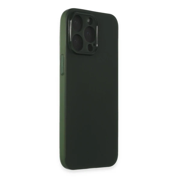 Apple İphone 15 Pro Kılıf Puma Silikon - Yeşil - Resim 2