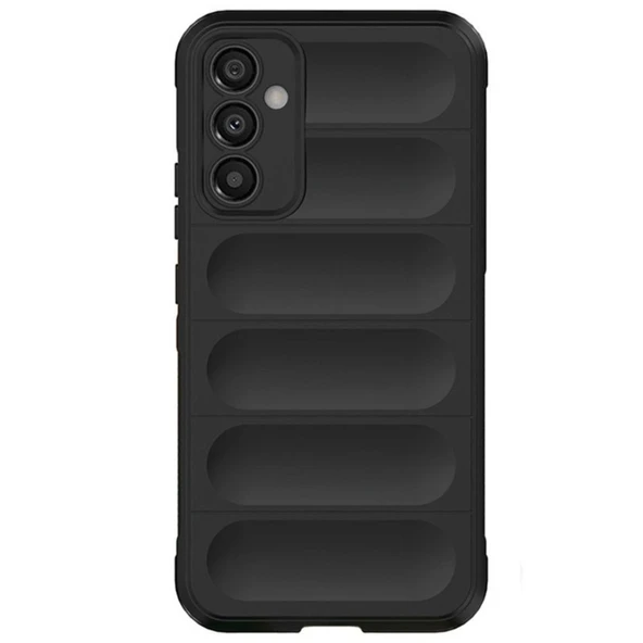 Samsung A56 Kılıf Optimum Silikon - Siyah ürün görseli 1