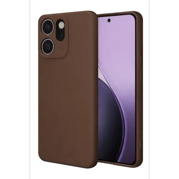 Oppo Reno 14f First Silikon - Kahverengi ürün görseli 1