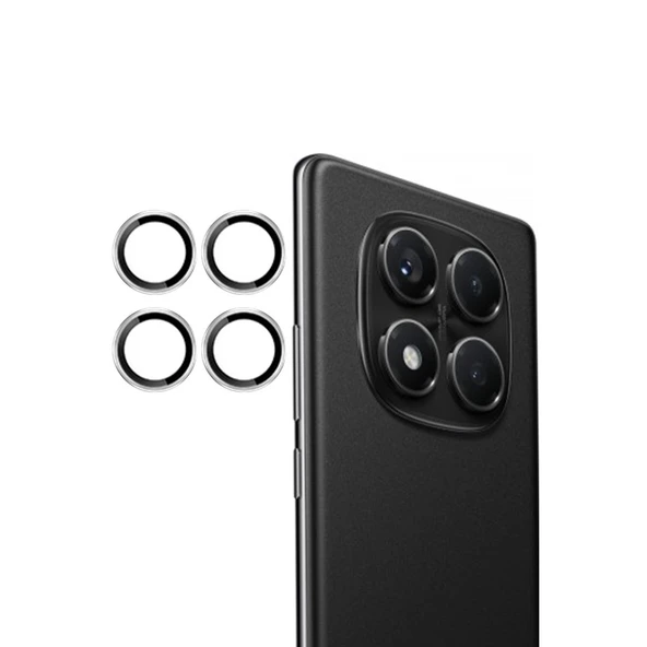Joko Xiaomi Redmi Note 14 Pro 4g Pvd Metal Kamera Lens - Gümüş ürün görseli 1