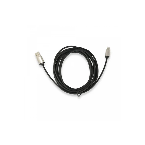 Usb To Lightning 3m Kablo - Siyah ürün görseli 1