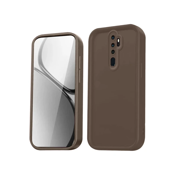 Xiaomi Redmi Note 8 Pro Kılıf Viera Silikon - Kahverengi ürün görseli 1