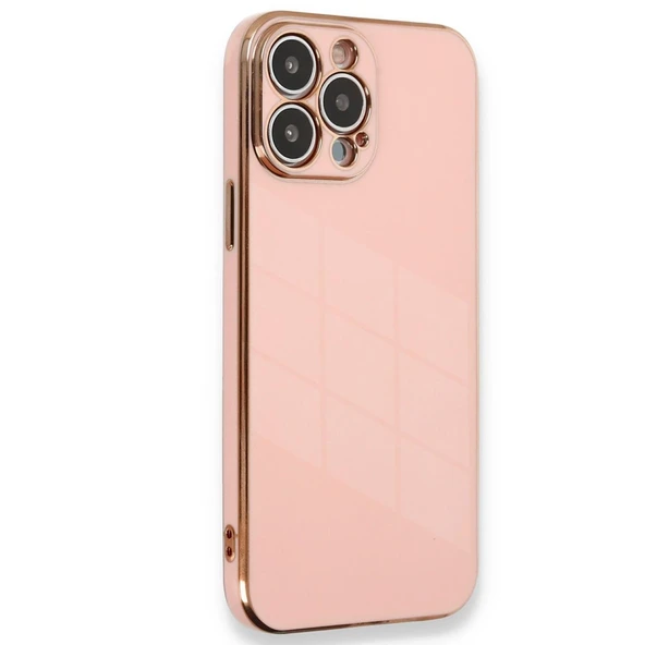 Apple İphone 15 Pro Kılıf Volet Silikon - Pembe ürün görseli 1