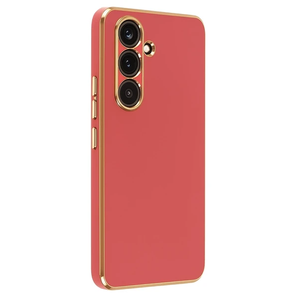 Samsung Galaxy S25 Fe Volet Silikon - Kırmızı ürün görseli 1