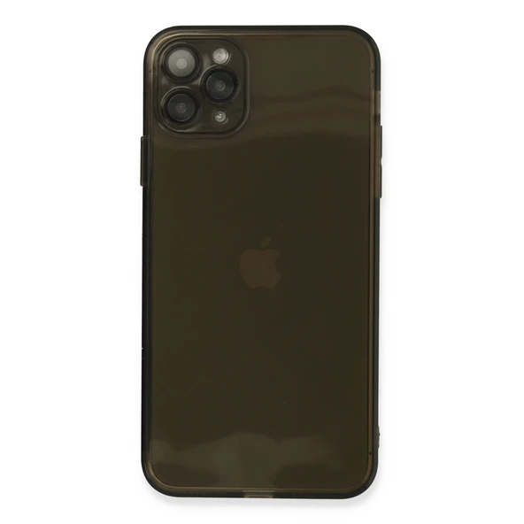 Apple İphone 11 Pro Kılıf Fly Lens Silikon - Siyah ürün görseli 1