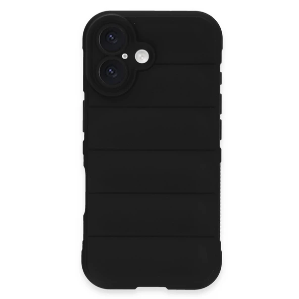 Apple İphone 16 Plus Kılıf Optimum Silikon - Siyah ürün görseli 1