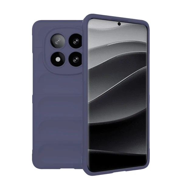 Xiaomi Redmi Note 14 Pro 5g Kılıf Optimum Silikon - Lacivert ürün görseli 1