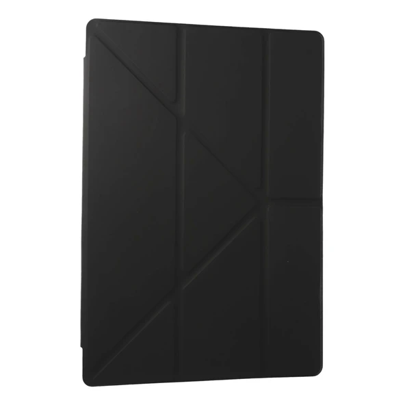 Samsung Galaxy Tab A9 Plus Kılıf Kalemlikli Mars Tablet Kılıfı - Koyu Gri ürün görseli 1