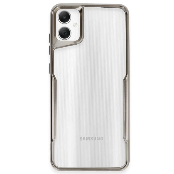 Samsung Galaxy A06 Kılıf Boyi Silikon Kapak - Titan Gri ürün görseli 1