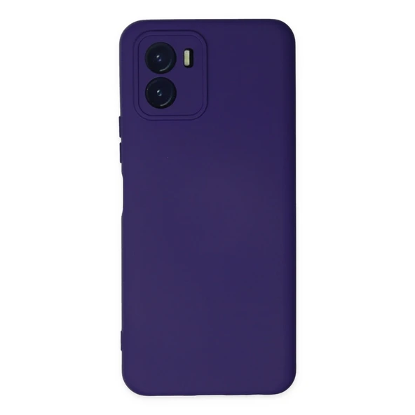 Vivo Y15s Kılıf Nano İçi Kadife Silikon - Mor ürün görseli 1