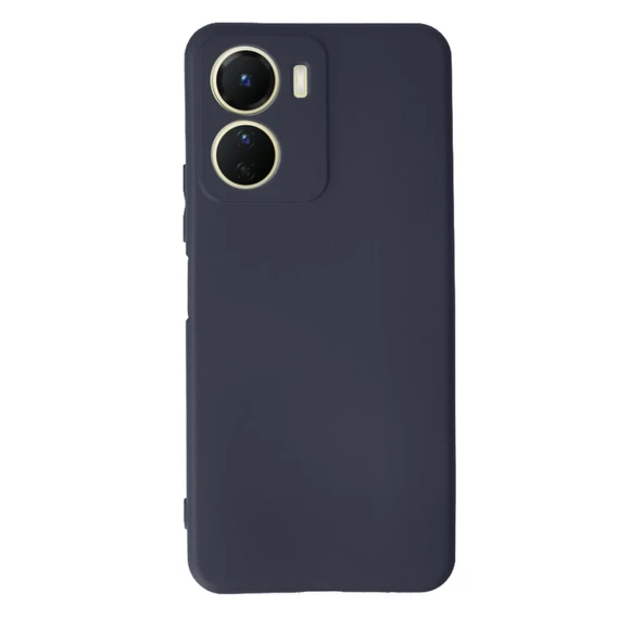 Vivo Y16 Kılıf First Silikon - Lacivert ürün görseli 1