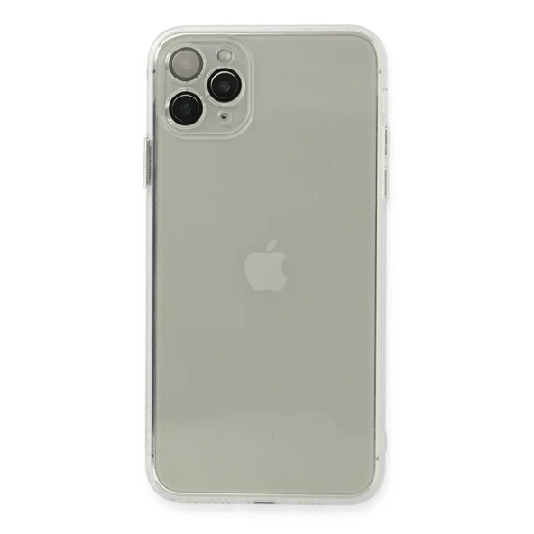 Apple İphone 11 Pro Max Kılıf Fly Lens Silikon - Şeffaf ürün görseli 1