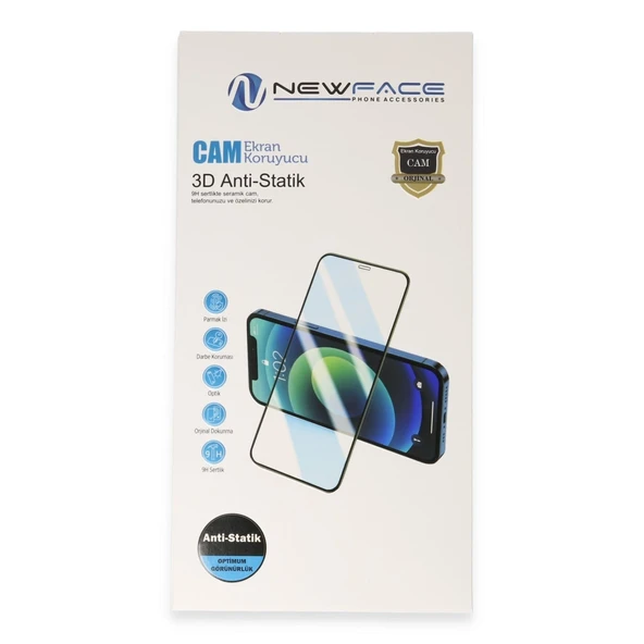 Samsung Galaxy A57 5g 3d Antistatik Cam Ekran Koruyucu ürün görseli 1