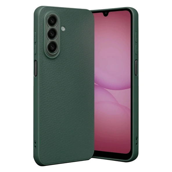 Samsung Galaxy A57 5g Thermax Silikon Kılıf - Koyu Yeşil ürün görseli 1