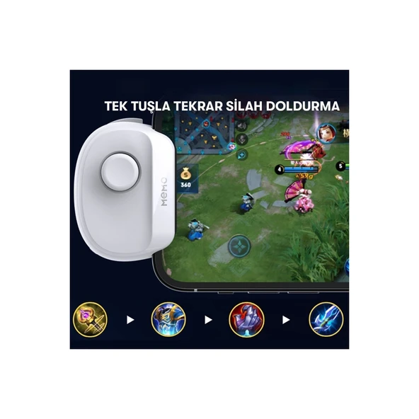 Memo Mb01 Oyun Tuşu - Siyah - Resim 5
