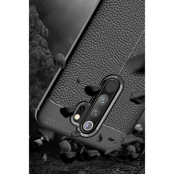 Xiaomi Redmi Note 8 Pro Kılıf Auto Focus Kapak - Kırmızı - Resim 4