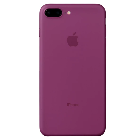 Apple İphone 8 Plus Kılıf Pp Ultra İnce Kapak - Pembe ürün görseli 1