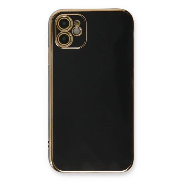 Apple İphone 11 Kılıf Volet Silikon - Siyah - Resim 2