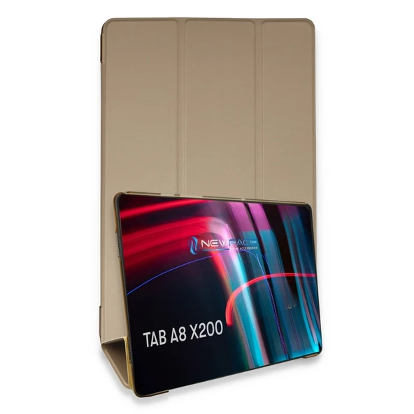 Samsung Galaxy X200 Tab A8 10.5 Kılıf Tablet Smart Kılıf - Gold ürün görseli 1