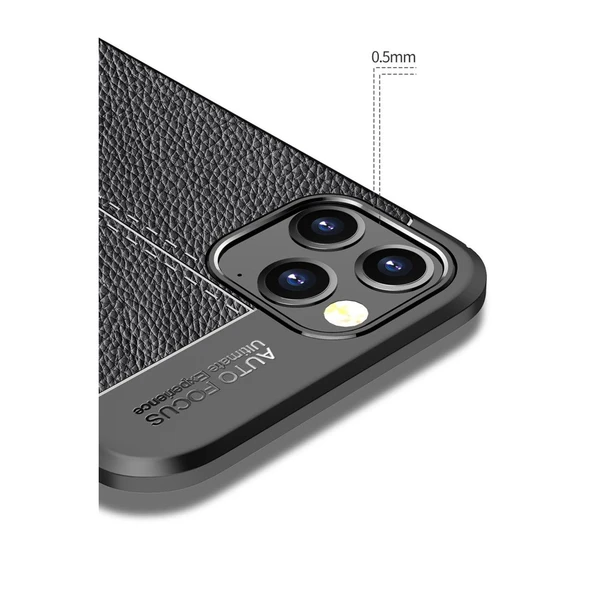 Apple İphone 12 Pro Kılıf Auto Focus Kapak - Kırmızı - Resim 4