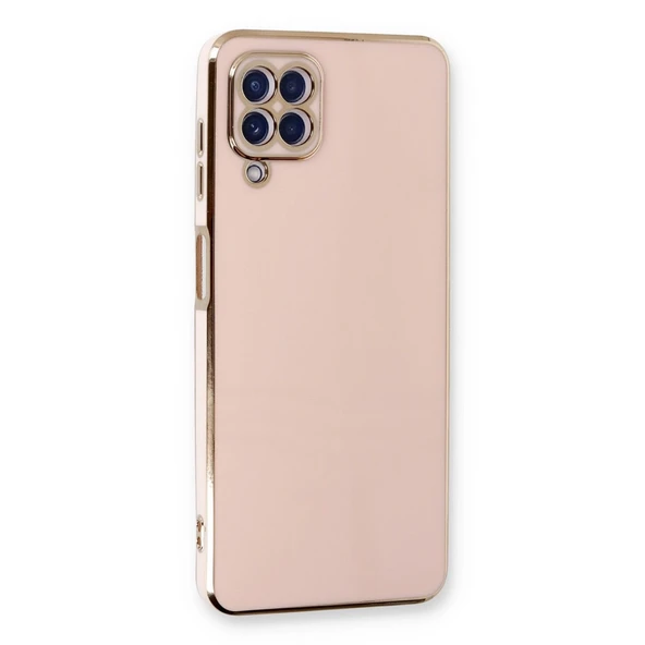 Samsung Galaxy A22 Kılıf Volet Silikon - Pembe ürün görseli 1