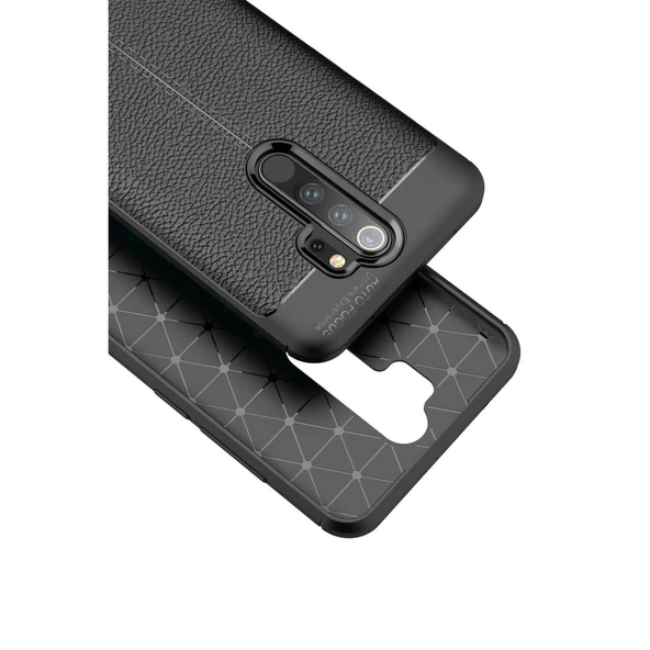 Xiaomi Redmi Note 8 Pro Kılıf Auto Focus Kapak - Kırmızı - Resim 3